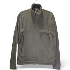 Helly Hansen Men's Green Fleece utility  Jacket Underlayer Size L